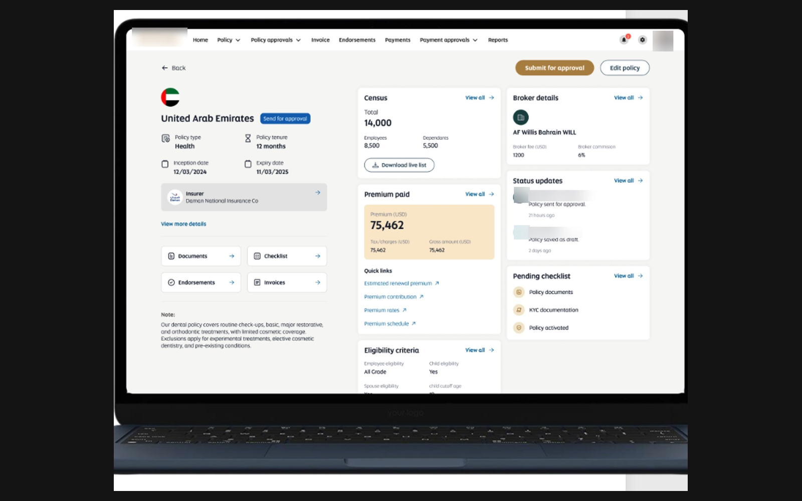 Insurance Broking Portal