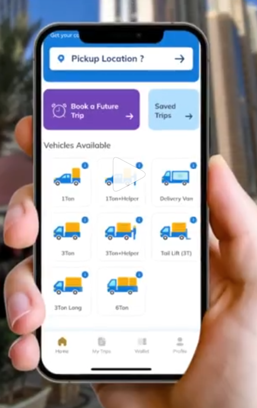 SHAHN Truck Booking App